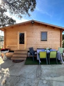 Bygningen som feriehuset ligger i