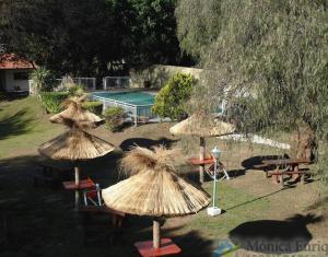 Vườn quanh Hosteria los Cesares