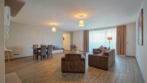 Et opholdsområde på Breathtaking luxury apartment by MANAGR