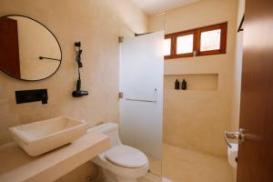 Ένα μπάνιο στο Quietud Hotel