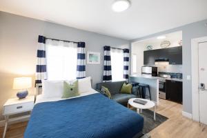 Köök või kööginurk majutusasutuses Broadlind Hotel