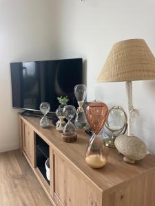 TV a/nebo společenská místnost v ubytování Modern house, comfort and decor 5 people