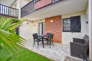 Balkón nebo terasa v ubytování Cabourg Plage - Wifi & Jardin - Mer à 200m