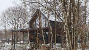 Chill domek trong mùa đông