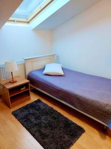 Postel nebo postele na pokoji v ubytování Kolpinghaus