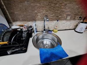 Η κουζίνα ή μικρή κουζίνα στο Apartment Erik&Diana +13 φωτογραφίες