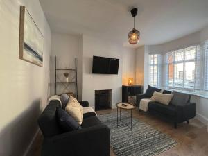 Et opholdsområde på Barber House - Cosy Stylish 2 bed - Sleeps…