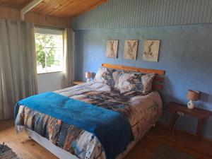 Postel nebo postele na pokoji v ubytování Never Daunted