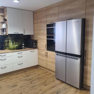 Køkken eller tekøkken på Wypoczynek KOPANICA