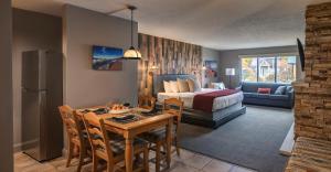 Khu vực ghế ngồi tại Crystal Mountain