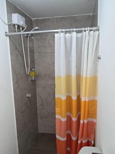 Koupelna v ubytování Hospedaje Kaihalulu