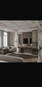 TV/trung tâm giải trí tại Alaturka Mansion