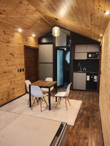 Nhà bếp/bếp nhỏ tại Tiny House Pool