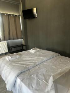 Giường trong phòng chung tại Letsios Steel1