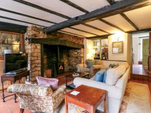 Μια τηλεόραση ή/και κέντρο ψυχαγωγίας στο Clare's Cottage