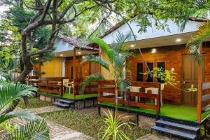 Zahrada ubytování Orange Sky Inn