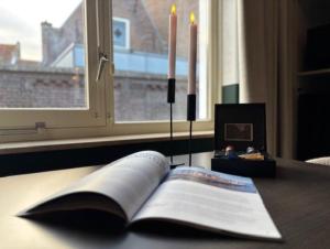 Knihovna v bed and breakfast + 1 fotografie