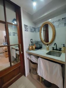 Kuchyň nebo kuchyňský kout v ubytování Almablanca