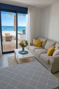 Χώρος καθιστικού στο Apartamentos Varadero Sea View