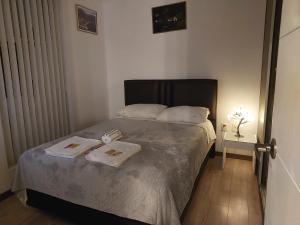 Postel nebo postele na pokoji v ubytování Apartamento Muy céntrico Próximo a Franquicias