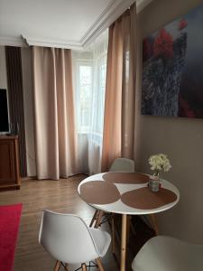 Μια τηλεόραση ή/και κέντρο ψυχαγωγίας στο Apartament Prestige Zawiercie