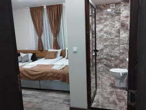 Koupelna v ubytování Странската изба