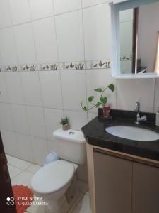 Ванная комната в casa beija flor