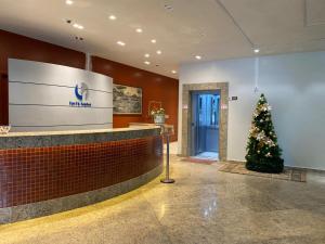 Ο χώρος του λόμπι ή της ρεσεψιόν στο Tarik Fontes Plaza Hotel