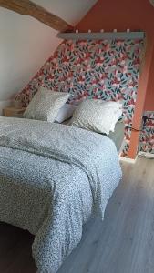 Postel nebo postele na pokoji v ubytování Ma Maison Vigneronne