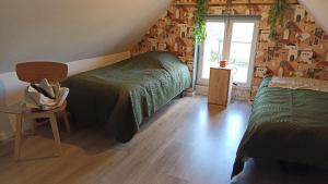 Postel nebo postele na pokoji v ubytování Ma Maison Vigneronne