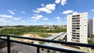 a view from the balcony of a building at Moov Smart Home – Studios e Apartamentos por Temporada em Cuiabá in Cuiabá