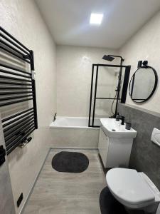 Koupelna v ubytování Apartmán Sova + 6 fotografií