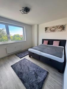 Postel nebo postele na pokoji v ubytování Apartmán Sova