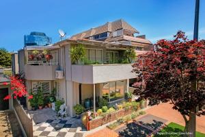 Bygningen som lejligheden ligger i