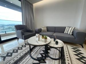 Χώρος καθιστικού στο Bravia Apartment