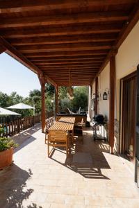 Μπαλκόνι ή βεράντα στο Casa Foelas The Garden Apartment