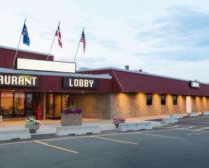 El edificio en el que está el hotel