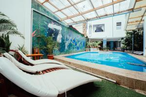 Piscina de la sau aproape de Hotel Cielo Tarapoto