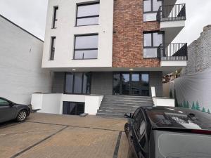 Bygningen som lejligheden ligger i