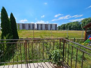 Zahrada ubytování Elena's Studio Brasov