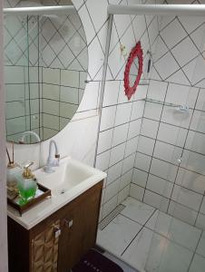 Ванная комната в Aconchego