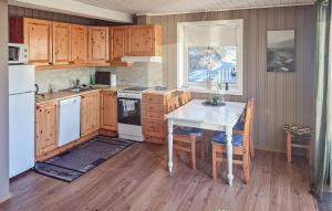 Η κουζίνα ή μικρή κουζίνα στο 2 Bedroom Beautiful Home In Frosta