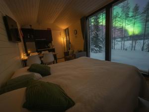 Postel nebo postele na pokoji v ubytování Villa Kutula