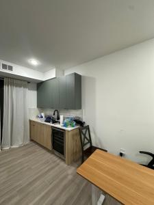 O bucătărie sau chicinetă la Private Room in JC heights with easy commute to NYC