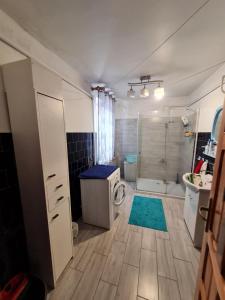 Koupelna v ubytování Dom Gościny Jaś i Małgosia