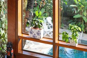 A piscina localizada em Pousada Terra Juquehy ou nos arredores