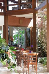 Um jardim em Pousada Terra Juquehy