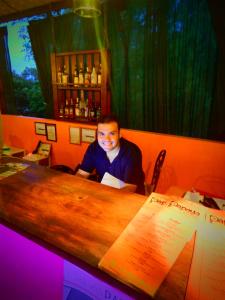 Os clientes hospedados em Conchal Hotel