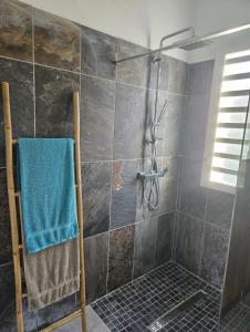 Et badeværelse på Villa Docéa