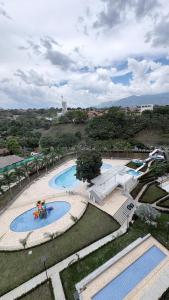 Swimmingpoolen hos eller tæt på Citadela Di Sole Tropical Escape